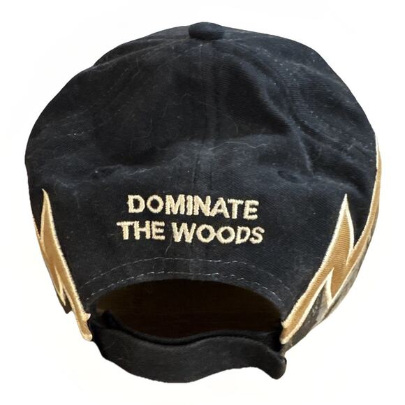 Buckwear Black Camouflage Bow Hunter Adjustable Baseball Hat Cap Embroidered - Picture 3 of 6